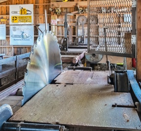 Vintage saw mill.